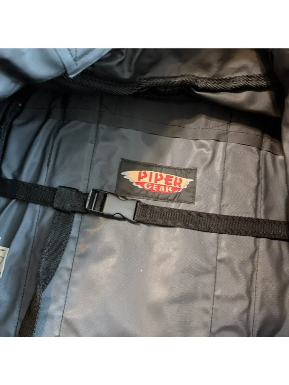 Piper Gear Large Bugout Bag Expanding Backpack  Black